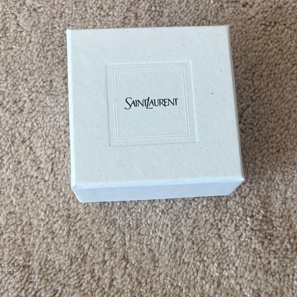 Saint Laurent White  Box with dustbag